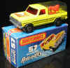 Matchbox Wildlife Truck - Superfast  57F